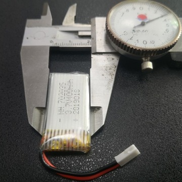 ИГРУШЕЧНАЯ БАТАРЕЯ LIPO 3,7 В 3,7 В 400 мАч АККУМУЛЯТОР LIPO ДЛЯ САМОЛЕТА