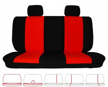 ВЕЛУРОВЫЕ ЧЕХИ НА АВТОМОБИЛЬНЫЕ СИДЕНИЯ ДЛЯ VW LUPO