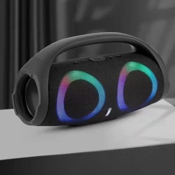 Мощный Bluetooth-динамик, портативный цветной RGB-светильник, водонепроницаемый