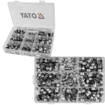 НАБОР ЗАЖИМОВ С УШЯМИ 170 ШТ. YATO