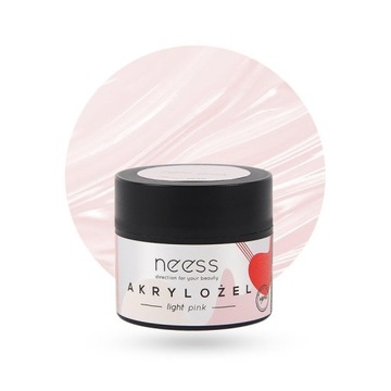 Akrylożel budujący i przedłużający płytkę Light Pink 15 g Neess