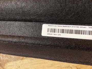 PORSCHE MACAN (95B) FACELIFT ZADNÍ POLIČKA KUFRU ROLETA