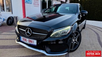 Mercedes Klasa C W205 Limuzyna AMG 450 AMG 367KM 2016 Mercedes-Benz Klasa C C 43 amg 3.0 Benzyna 367KM