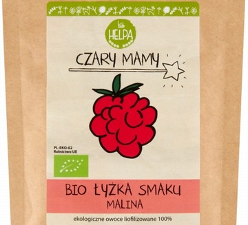 HELPA Czary Mamy Łyżka Smaku 100% owoc MALINA