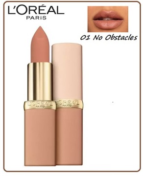 LOREAL COLOR RICHE MATOWA POMADKA 01 NO OBSTACLES