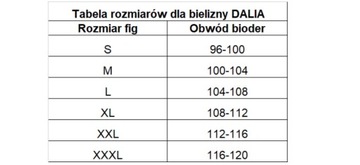 Dalia Figi Dakota Klasyczne XXL