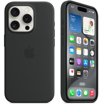 ETUI CASE DO IPHONE 15 PRO SILIKON + SZKŁO HARTOWANE + 45 KOLORÓW do WYBORU