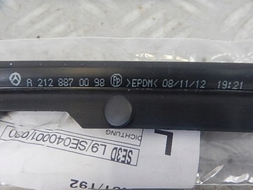 MERCEDES E W212 ПРОКЛАДКА КАПОТА, ПЕРЕДНЯЯ ЧАСТЬ КАПОТА