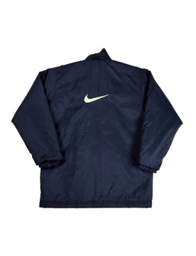 VINTAGE KURTKA NIKE WIATRÓWKA OCIEPLANA SWOOSH 00S r. M/L