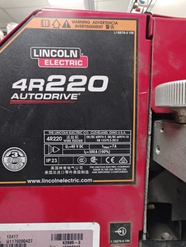 Lincoln Electric -podajnik autodrive, control panel - robot spawalniczy
