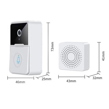 БЕСПРОВОДНОЙ ДВЕРНОЙ ЗВОНОК ВИДЕОКАМЕРА WIFI ИНТЕРФОН