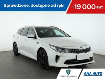 Kia Optima II Sedan 1.7 VGT CRDi 141KM 2016 Kia Optima 1.7 CRDI, Automat, Skóra, Navi, Klima