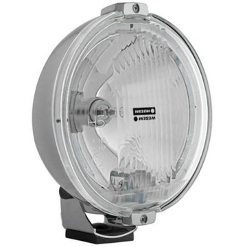 WESEM HALOGEN REFLEKTOR DALEKOSIĘŻNY OKRĄGŁY Z RINGIEM 12V 24V HOMOLOGACJA