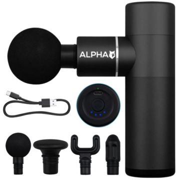 МАССАЖНЫЙ ПИСТОЛЕТ МОЩНЫЙ МАССАЖНЫЙ ПИСТОЛЕТ АЛЬФА