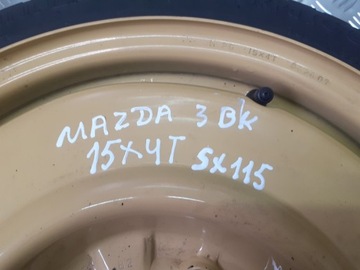 KOLO DOJEZDOVÉ 15'' MAZDA 3 BK