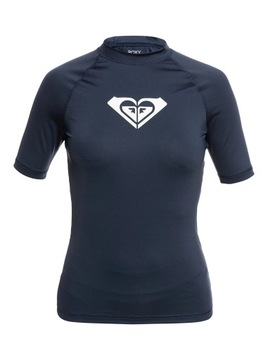 Koszulka krótki rękaw Roxy Whole Hearted SS UPF 50 Rashguard Mood Indigo XL