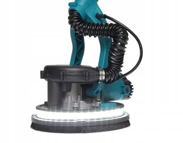 SZLIFIERKA DO GIPSU ŻYRAFA DO GŁADZI TYNKU ŚCIAN TYNKÓW 2000W LED + TORBA