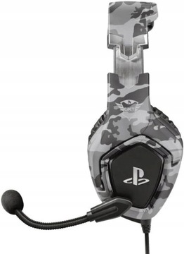 Słuchawki Przewodowe z Mikrofonem TRUST GXT 488 Forze-G Szary PS4/PS5