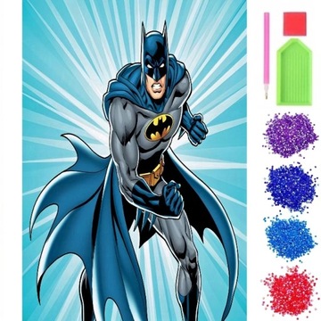 HAFT DIAMENTOWY MOZAIKA DIAMENTOWA 5D BATMAN