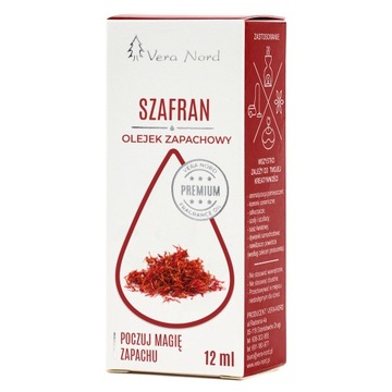 Olejek zapachowy vera nord SZAFRAN
