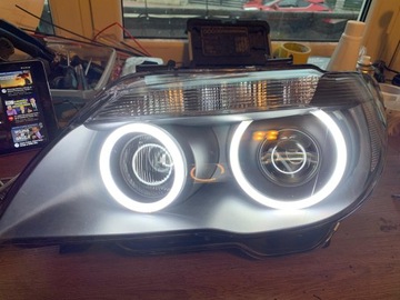 2w1 Daul Ringi LED BMW E36 (1990-1998) Żółto Białe
