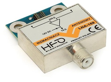 Wzmacniacz antenowy dopuszkowy LNA-169 24 dB
