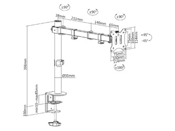 OBROTOWY UCHWYT DO LAPTOPA PODSTAWKA BYDGOSZCZ