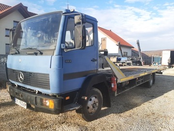 Mercedes benz 814, specjalny 1994r,platforma,laweta