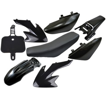 ZESTAW PLASTIKÓW OSŁON SIEDZENIE CROSS 4T 110 125