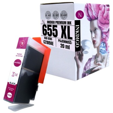 Tusz zamiennik 655 XL do HP DeskJet Advantage 3525