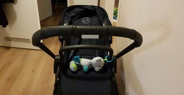 Nakładka skórzana na rączkę wózka Cybex Balios M wersja na zamek