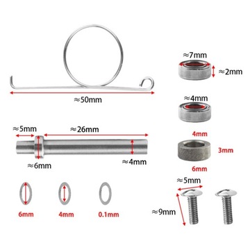 Аксессуары для катушкодержателя Многофункциональный комплект модификации луковой пружины A