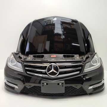 MERCEDES C W204 LIFT ZDERZAK AMG MASKA BŁOTNIK