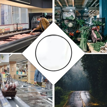 Угловое зеркало для движения транспорта Круглые изогнутые выпуклые зеркала