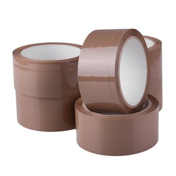 6 x taśma do pakowania klejąca 48 mm 60y hotmelt