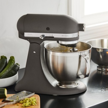 Миксер KitchenAid 5KSM185PSEGR серый Artisan 4,8 л