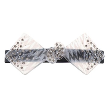 Spring Barrette Resin Geometryczny klips damski,