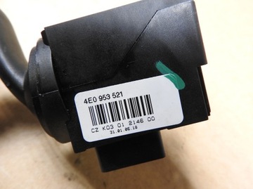 AUDI A6 C6 Q7 4L A4 B6 B7 MINCE PŘEPÍNAČ TEMPOMAT 4E0953521