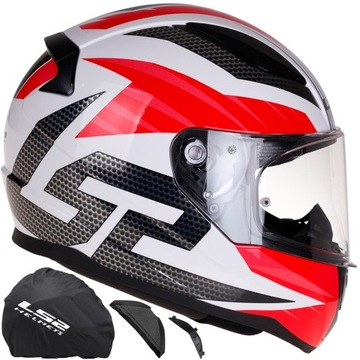 Kask motocyklowy LS2 FF353 RAPID II GRID integralny SYSTEM PINLOCK