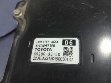 TOYOTA CAMRY VIII XV70 17- 2.5 HYBRID STŘÍDAČ KONVERTOR G9200-33150