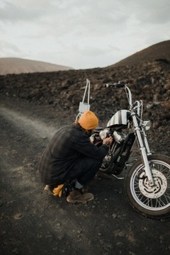 РУБАШКА BROGER МОТОЦИКЛ АЛЯСКА ЧЕРНАЯ XXL