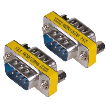 ADAPTER DB9 WTYK / DB9 WTYK GENDER CHANGER