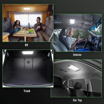 12v Lumires Intrieure Led Lampe Eclairage Voiture Lumineuse 48 Led Avec