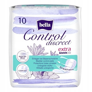 Wkładki urologiczne Bella Control Discreet dla kobiet 10 szt.