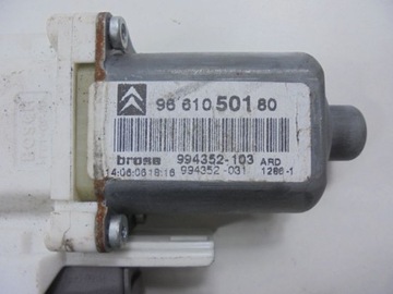 CITROEN C6 MOTOREK OKNO ZADNÍ PRAVÝ 9661050180