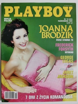 PLAYBOY NR 10 (83) PAŹDZIERNIK 1999 JOANNA BRODZIK