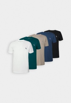 T-shirt basic 5-pack Abercrombie & Fitch M