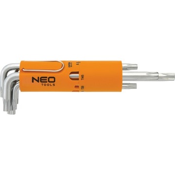 NEO Klucze Torx T10-T50, zestaw 8 szt.
