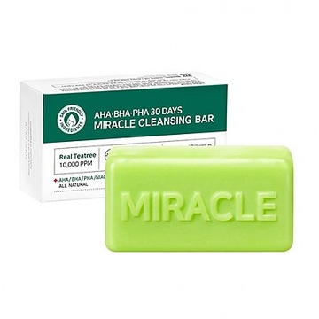 SOME BY MI AHA BHA PHA 30 Days Miracle Cleansing Bar 95g - Mydło z naturaln