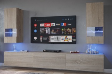 Meblościanka Zestaw Meble do Salonu Sezana N21 1A
